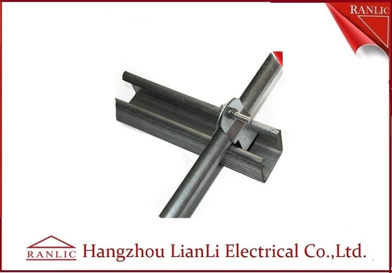 چین اتصالات کانال استروت فولادی گالوانیزه گرم نوع C 41 * 41 41 * 21 ، ضخامت 1.5 میلی متر تا 2.5 میلی متر تامین کننده