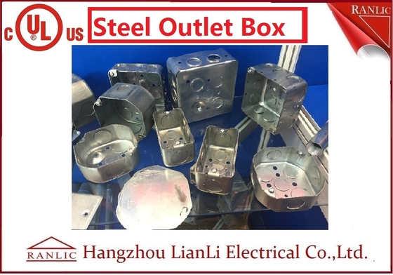 چین جعبه کاندیدای مربع سفارشی 1 میلی متری 1.6 میلی متر جعبه های برقی فلزی UL ذکر شده است تامین کننده