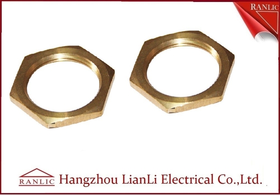 چین برنج 20mm 25mm شش ضلعی Locknut خود رنگ CNC ماشین پردازش موضوع زن تامین کننده