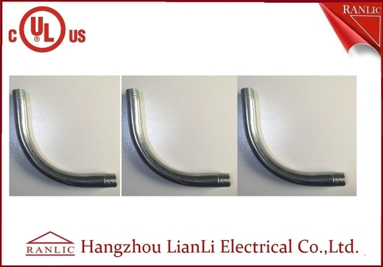 چین 3 اینچ / 4 اینچ Steel Rigid Metal Conduit Elbow Nipple Electro گالوانیزه تامین کننده