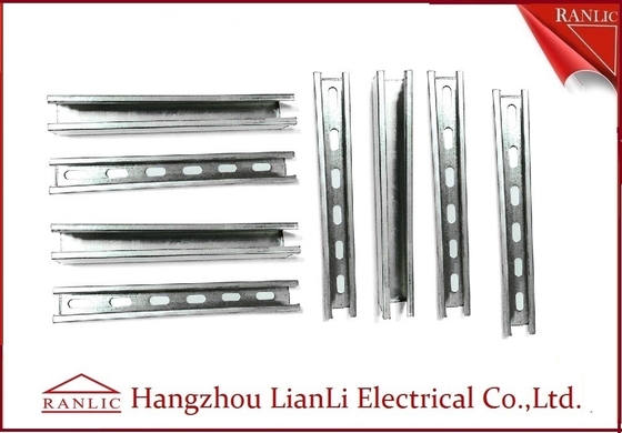 چین اتصالات کانال Electro Strut فولاد U کانال شکاف دار یا بدون شکاف ، طول طولانی تامین کننده