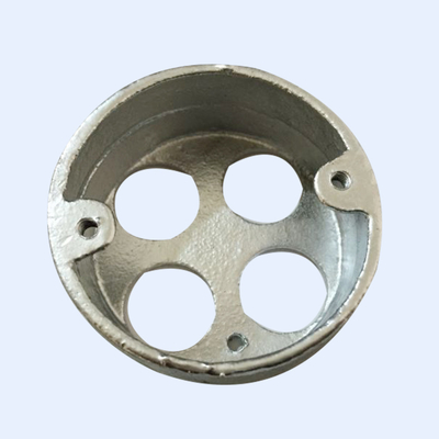 حلقه جعبه اتصال اتصالات آهنی قابل انعطاف 3/4 &quot;در نوع 25mm دارای ارتفاع BSI مجاز تامین کننده