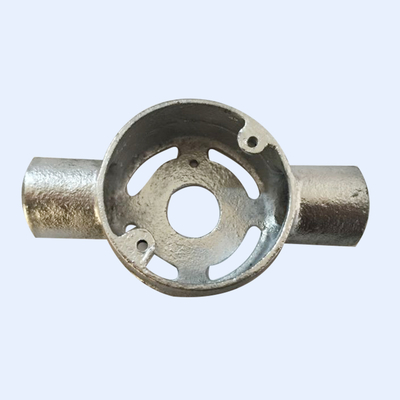 حلقه عمیق 25 میلی متر در جعبه تقاطع دایره ای چهار سوراخ دارای حفره گرم گالوانیزه تامین کننده
