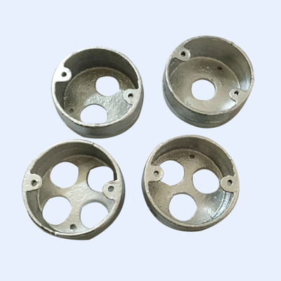 حلقه عمیق 25 میلی متر در جعبه تقاطع دایره ای چهار سوراخ دارای حفره گرم گالوانیزه تامین کننده